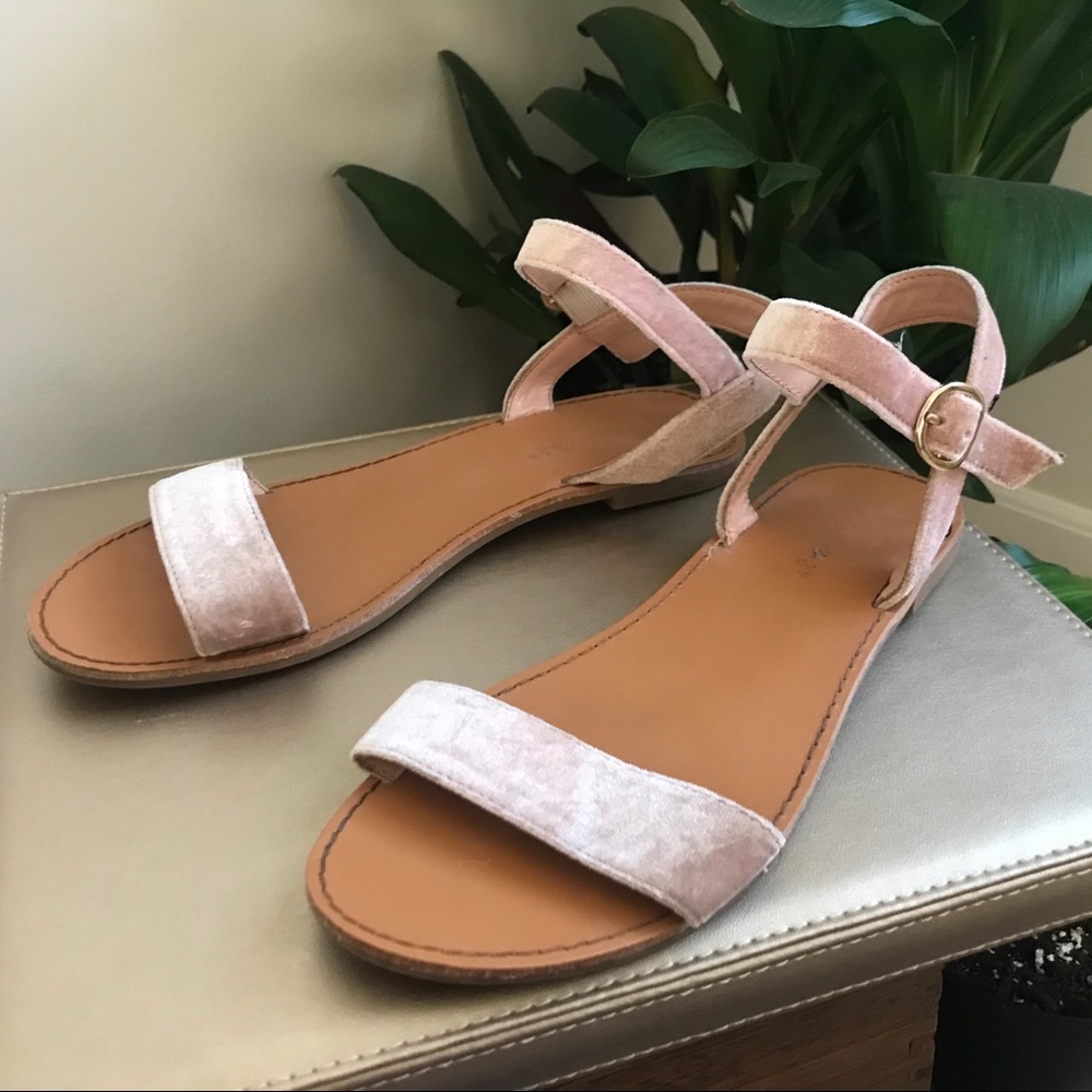 Nordstrom Pink Suede Sandals